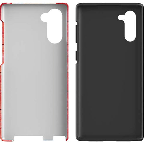 Canada Flag Light Wood Galaxy Note 10 Pro Case